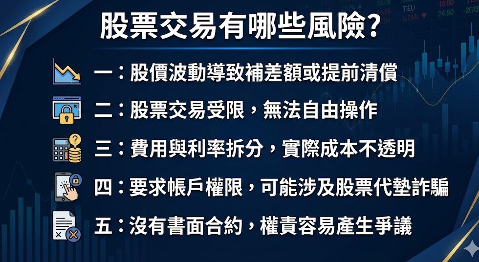 合法合規的股票代墊公司會幫你準確避開這些風險。