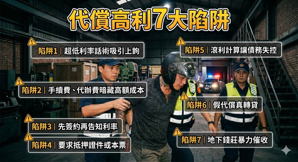 代償高利的7大陷阱你一定要注意！